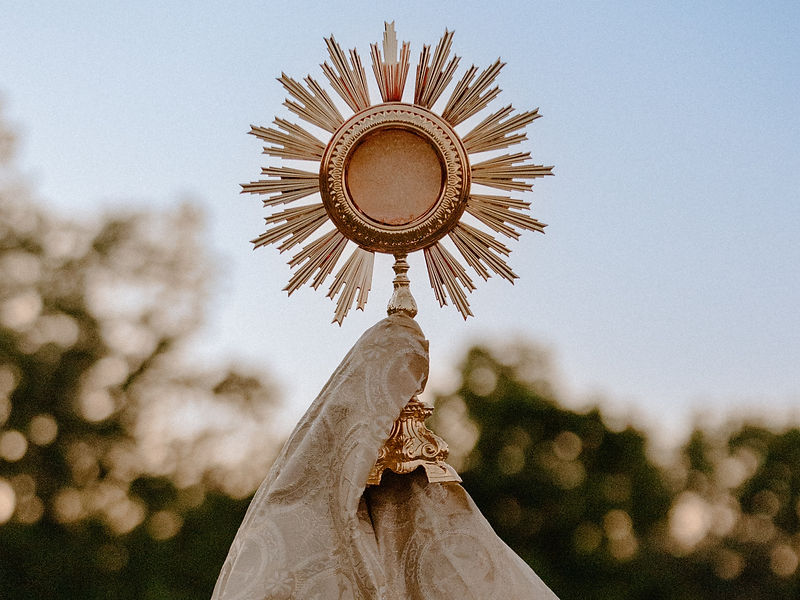 A monstrance